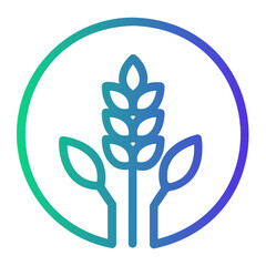 agriculture Line Gradient Icon
