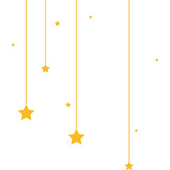 New Year Sparkle Star Decoration