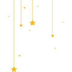 New Year Sparkle Star Decoration