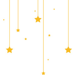 New Year Sparkle Star Decoration