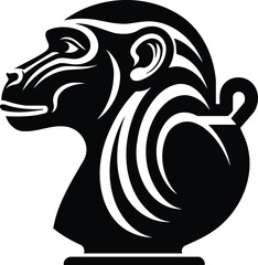 Egyptian Burial Jar Icon