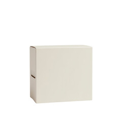 Plain cardboard box for storage and shipping.