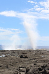 Alofaaga Blowholes, Savai'i Island, Samoa