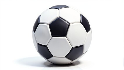 Naklejka premium Classic Black And White Soccer Ball