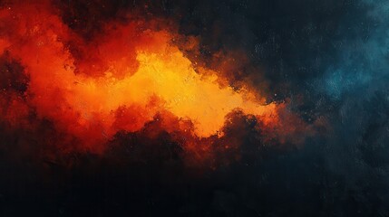 Abstract fiery cloudscape (19)