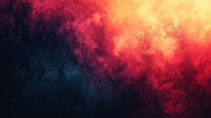 Fototapeta premium Abstract fiery cloudscape (32)