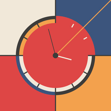 Abstract clock