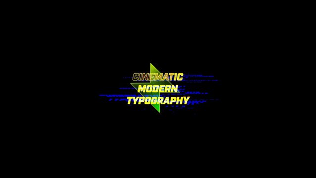 Modern Glitch Title 05