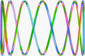 Holo Plastic Sound Waves