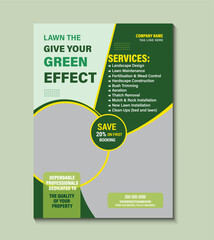 This editable social media flyer template enhances your garden services' online presence. It is perfect for promoting landscaping, lawn care, and outdoor design services across various platforms