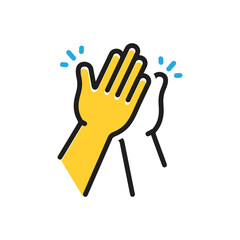 Multi color icon for highly