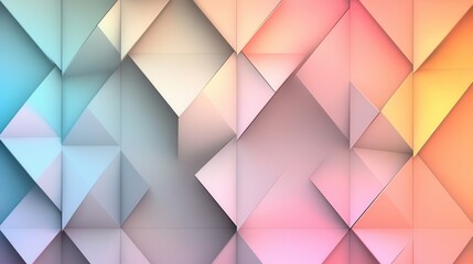 Obraz premium Abstract geometric pattern with vibrant colors (10)