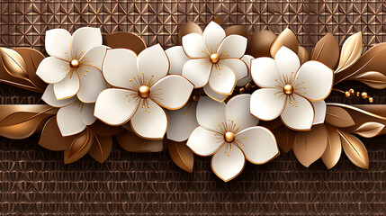 Floral decorative design