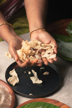 Ellai Vadam / Rice Fryums