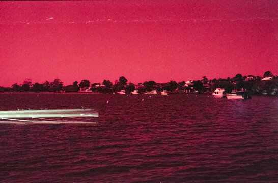 Creative river in Pink