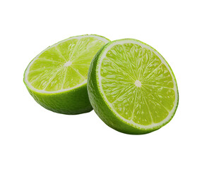 Green Lemon Half PNG