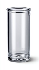 A sturdy, cylindrical beaker with a pouring lip, available in various sizes, ideal for lab experiments and precise measurements.
