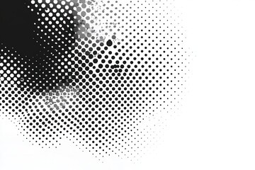 Abstract halftone pattern