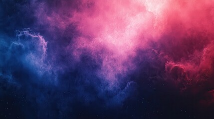 Fototapeta premium Abstract nebula of swirling pink and blue colors