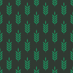 Floral seamless pattern ,flower branches seamless pattern , vector , illustration ,flowers pattern design Seamless flower pattern with colorful little flowers. Simple flat bright flowers background