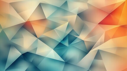 Fototapeta premium Abstract polygonal pattern