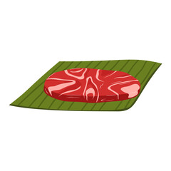 Fresh Raw Meat Illustration