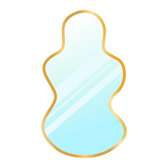 Modern Decorative Mirror Illustration