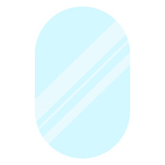 Modern Decorative Mirror Illustration