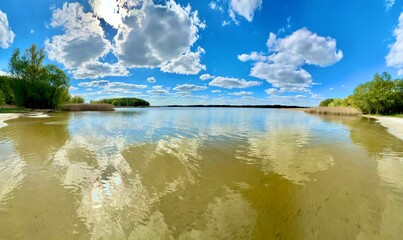 Malchiner See in Mecklenburg Vorpommern