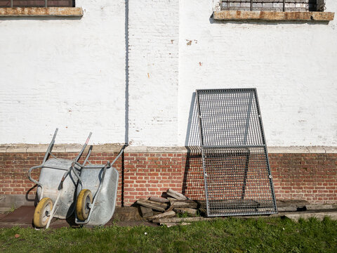 wheelbarrows and junk