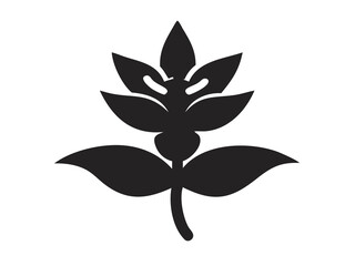 Elegant Salvia Flower Artwork for Contemporary Home Decor,Beautiful Salvia Flower Illustration for Floral Wall Art