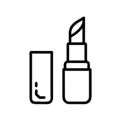 lipstick on transparent background for web and graphic design