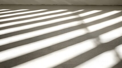 Obraz premium Abstract Light Stripes Shadow on Wall Texture Background