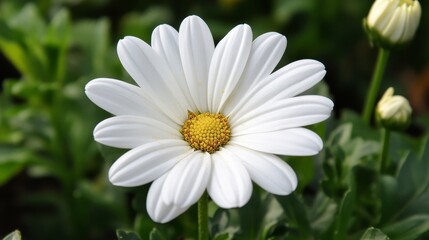 A white flower I saw in the park.
