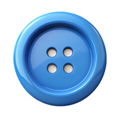 Fototapeta premium High-Resolution Blue Button Image: Free Download for Designs