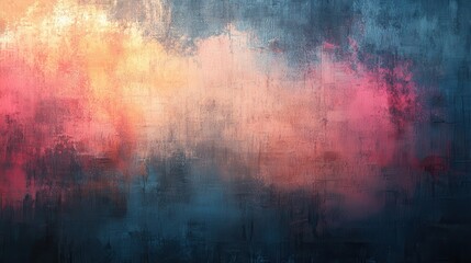 Fototapeta premium Abstract textured wall with vibrant color blends