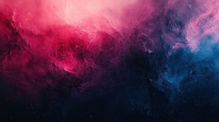 Abstract vibrant colors blend into a swirling nebula