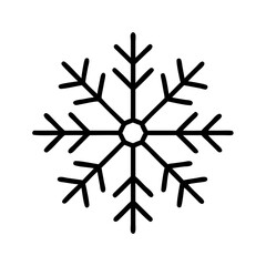snowflake uniqueness on transparent background for web and graphic design