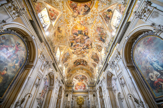 San Benedetto church, Catania, Sicily, Italy
