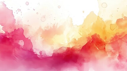 Obraz premium Abstract watercolor blend of soft, vibrant colors
