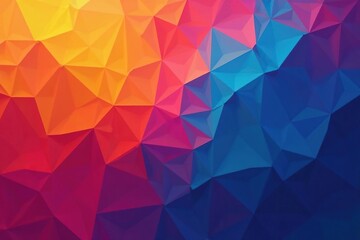 Obraz premium Abstract geometric shapes repeat in vibrant colors , textile, bright