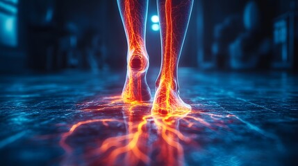 Foot Pain - Nerve Damage Illustration