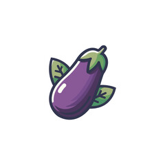 eggplant logo template