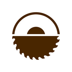 saw blade vector design,carpentry tool logo design,vintage,badge,editable design
