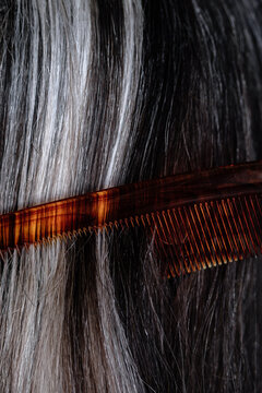 silver hair
