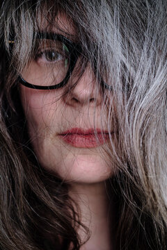 silver hair