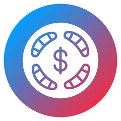 Film Budget Vector Icon