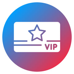 VIP Membership Vector Icon