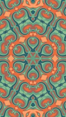 digital art in the form of a kaleidoscope