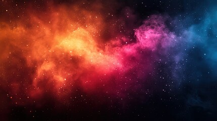 Colorful nebulae in deep space (5)